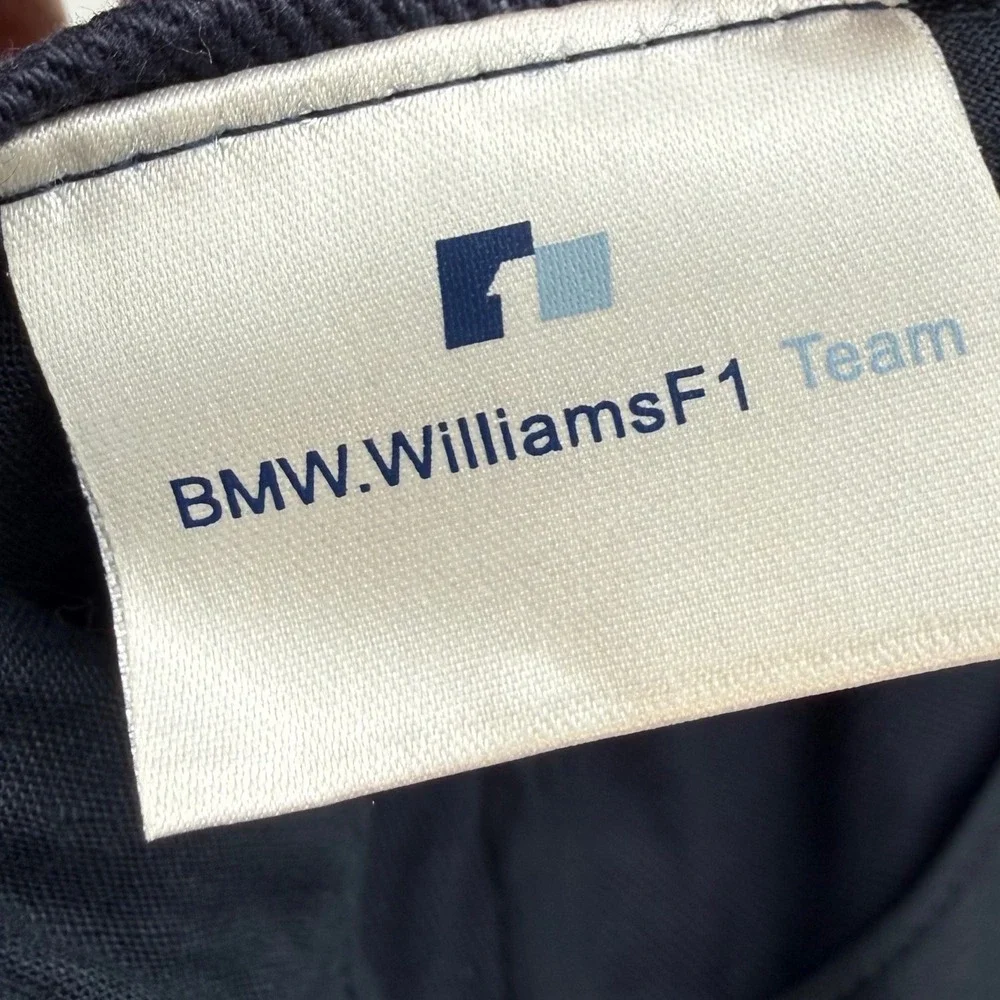BMW WilliamsF1 Team Hat Navy Reuters G5 Embroidered Racing Cap Ralf Signature